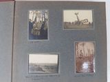a book with pictures of people and animals in it