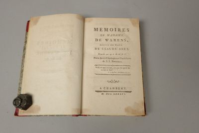 WARENS (Louise-Éléonore de). Mémoires de Madame de Warens et…