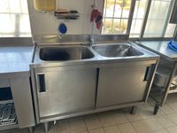 L32 - CASTELNAU D'ESTREFONDS - 1 plonge deux bacs avec créde…