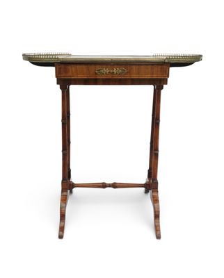 D'EPOQUE REGENCY, VERS 1805 Table de Backgammon ou Jacquet e…