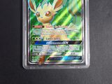 a close up of a pokemon card on a table