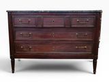 an image of a dresser with a marble top
