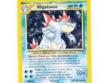 a close up of a pokemon card on a white surface