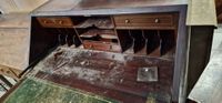 Table à jeux en plaquage d'acajou de style Louis XV (sauts d… (photo 2)