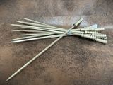 a bunch of sticks that have been placed on top of a table