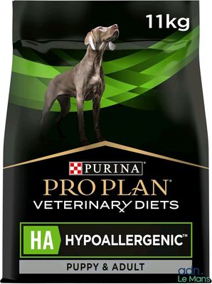Purina Pro Plan Veterinary Diets : croquettes hypoallergéniques pour chiots et chiens adultes