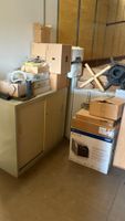 2 armoires hautes, buffet, 3 étagères en métal (2 tailles) (photo 3)