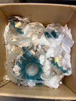Lustre à six bras de lumière et deux appliques en verre de V… (photo 5)