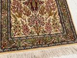 a rug with a design on it on the floor
