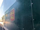 a large truck that is parked in a garage
