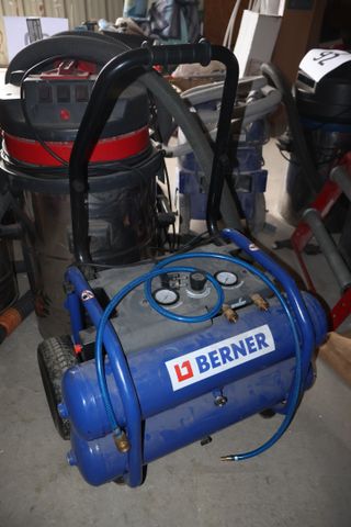 Compresseur Berner 20 litres, type COPI6420 OL/5002, de 2019. Vis...