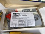 a box with a bunch of items inside of it