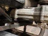 a close up of a machine that is working on it