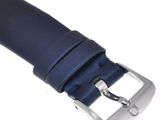a close up of a watch strap on a white background