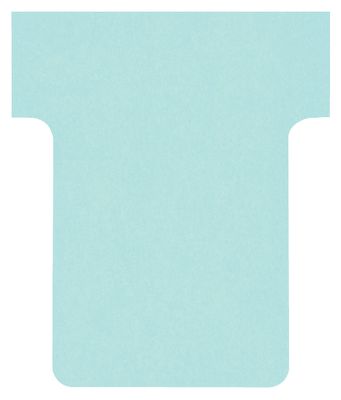 Lot de 100 - NOBO - Fiches T - Indice 1.5 - 45x53mm - Bleu C…