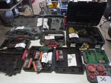 a lot of tools that are sitting on a table