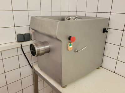 a machine that is sitting on a counter in a bathroom