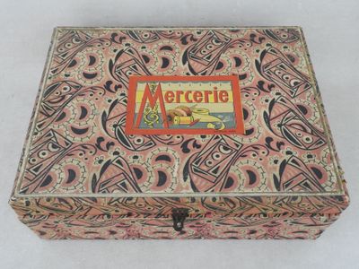 a box that has a picture of a woman on it