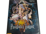 la jaquette d'un jeu vidéo intitulé « Pandora's Tower », sur laquelle figure l'image d'une femme chevauchant un tigre