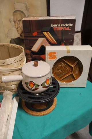 Four à raclette Tefal, appareil à fondue Louisiane, modèle prince...