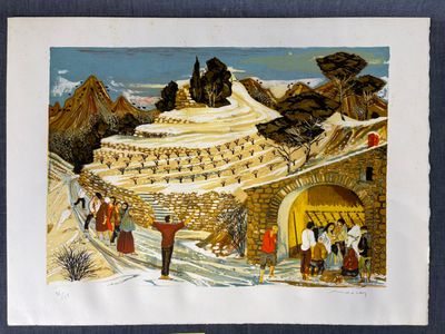 Max Savy (1918-2010) " Nativité " Lithographie N°26/175 Sign…