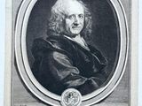 un portrait en noir et blanc d'un homme vêtu d'un manteau noir