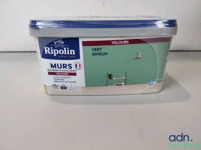 a container of murs sitting on a table
