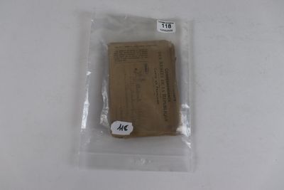 1 pochette cartes correspondance des Armées 40 cartes