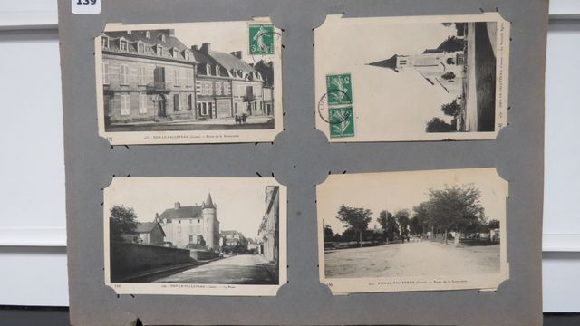 Dun-le-Palleteau : Lot de 7cpa. B.E.général