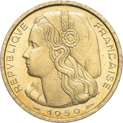 l'image d'une pièce d'or sur laquelle figure le visage d'une femme