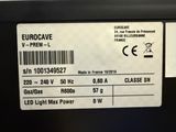 a close up of a label on the back of a car