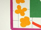 a picture of a picture of a flower arrangement on the wall