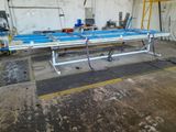 an image of a large table in a garage