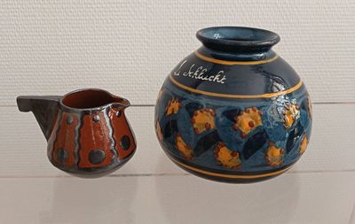 Paul JACQUET (1883-1968) Vase boule en céramique vernissée b…