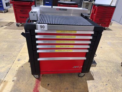 an image of a tool cabinet with tools on it