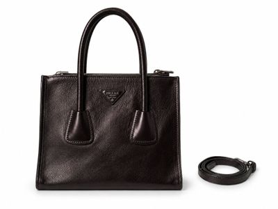 prada small leather tote bag by prada