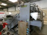 a machine that is sitting inside of a building