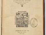 an open book with a picture of a man on a horse