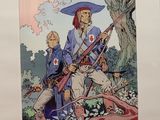 an image of a painting of a man holding a rifle