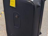a piece of luggage that is sitting on the ground