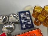 a lot of different items that are sitting on a table