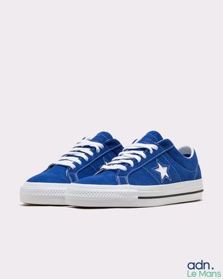 Baskets Converse One Star Sued, basses, bleues