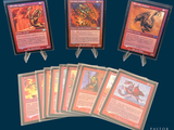 beaucoup de cartes sur la table