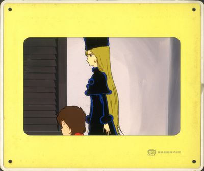 an image of a woman standing in front of a window next to a boy