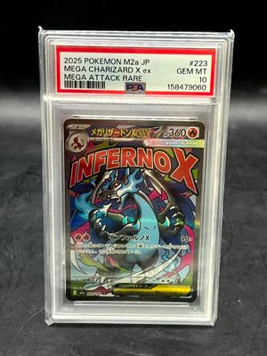 a close up of a card on a table with a black background