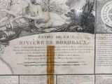 an old newspaper with a picture of a man and a woman on it