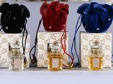 three bags that are sitting on top of each other