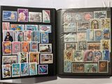 a book with a lot of stamps on it