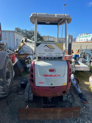 Mini-pelle1,7T TAKEUCHI TB216 Compact excavator 2018 - Photo 1