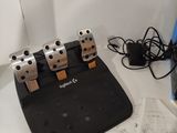 four pedals that are sitting on top of a table